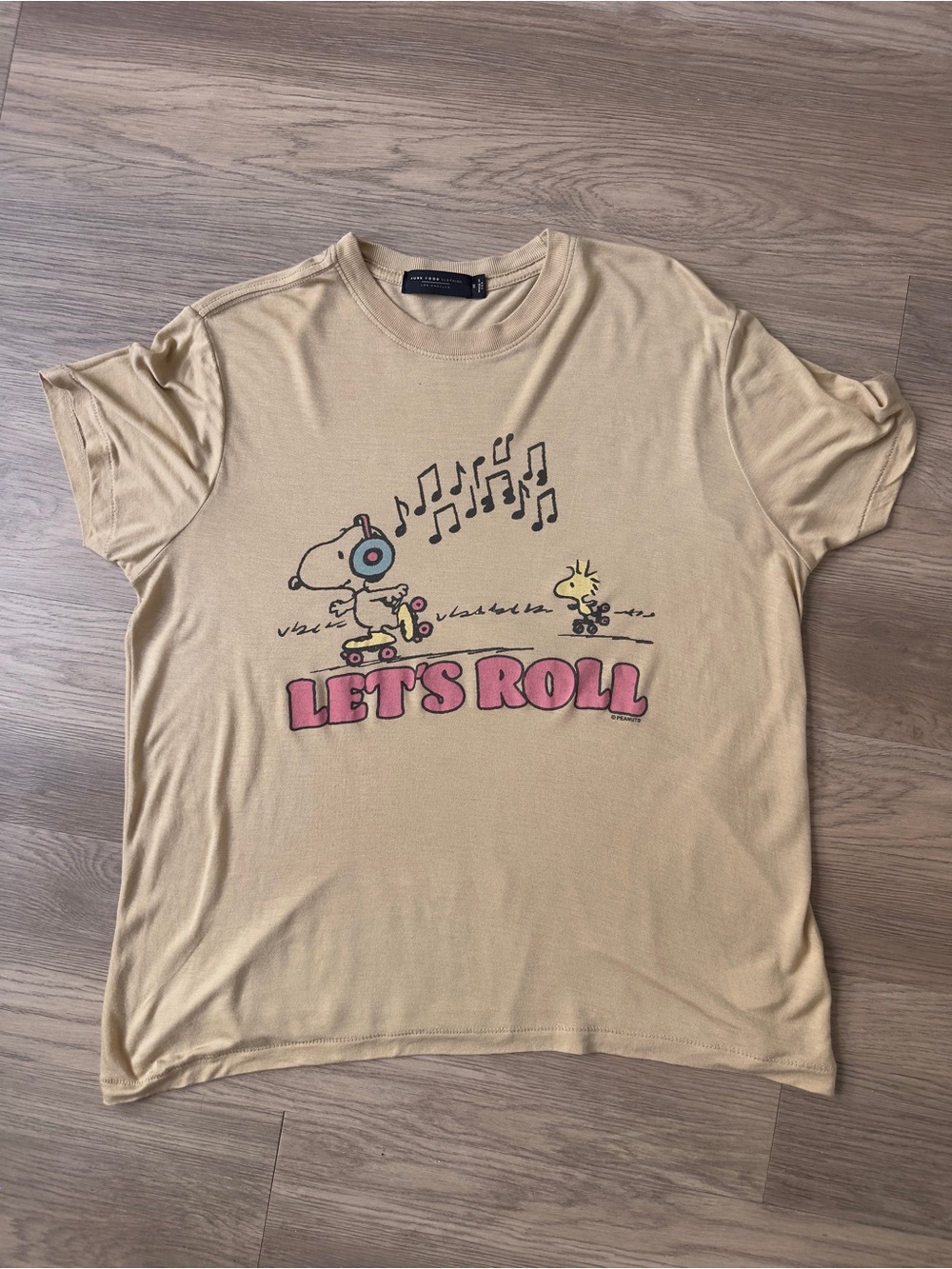 Snoopy and Woodstock Vintage Junk Food Tissue Tee